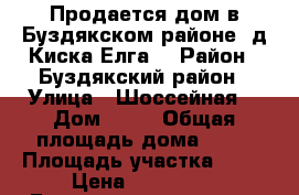 Продается дом в Буздякском районе, д.Киска-Елга. › Район ­ Буздякский район › Улица ­ Шоссейная  › Дом ­ 13 › Общая площадь дома ­ 46 › Площадь участка ­ 40 › Цена ­ 700 000 - Башкортостан респ., Буздякский р-н, Киска-Елга с. Недвижимость » Дома, коттеджи, дачи продажа   